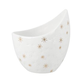 Räder Porcelánový svícen Stars, bílá barva, porcelán