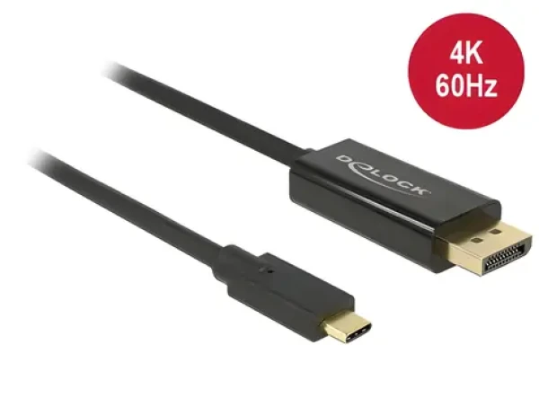 Delock USB-C - DisplayPort 3m / Kabel / 4K / 60 Hz (85257)