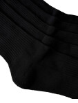 Rip Curl BRAND CREW 5PK black moderní barevné pánské ponožky