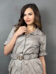 HOSH Košilové šaty Alondra Velikost: UNI, Barva: Bílá