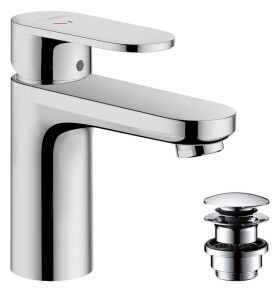 HANSGROHE - Vernis Blend Umyvadlová baterie s výpustí Push-Open, CoolStart, chrom 71589000