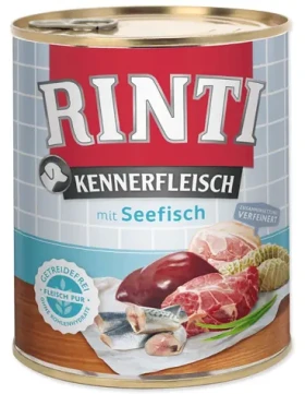 Rinti Kennerfleisch Adult / Konzerva pro psy / mořská ryba / 800 g (394-91081)