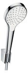 HANSGROHE - Croma Select S Set sprchové hlavice, držáku a hadice, EcoSmart, bílá/chrom 28096400