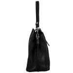Dámská kožená crossbody kabelka Marianna, černá