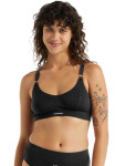 Dámské podprsenka ICEBREAKER Wmns Queens Clasp Bra, Black velikost: XS