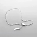 Pánský náramek Mario Gold - chirurgická ocel, Zlatá 15 cm + 2 cm (prodloužení)