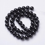 Přírodní onyx - ∅ 8 mm - třída A - 1 ks