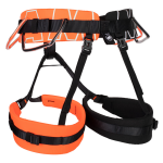 Sedací úvazek MAMMUT Slide Harness Vibrant Orange-black XS-M