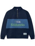 Lobster & Lemonade Pánská mikina Seattle Seahawks NFL Classics L&L '83 Half Zip Velikost: XL