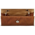 Dámská společenská kabelka Zahra, bronzová