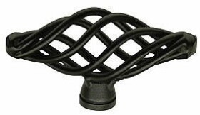 Siro Nábytková knopka 1268 Černá