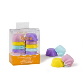 Decora košíčky na muffiny mini pastelové 200ks 3,2x2,2cm