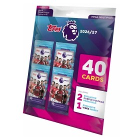 2026-2027 Topps Flagship Premier League Mega Multipack - fotbalové karty
