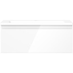 MEXEN/S - Orio koupelnová skříňka 60 cm s umyvadlem Otis, 1 šuplík, bílá lesk 91A10-06023-1-BF00-W18M00