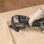 Aku multifunkční oscilační bruska Makita STARLOCK MAX XGT TM001GZ