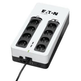 Eaton 3S 850 FR, UPS 850VA / 510W, 8 zásuvek (4 zálohované), USB, 2x USB charge, české zásuvky EDF_149136