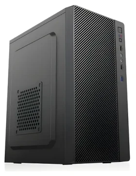 1stCool STEP 4 černá / Skříň PC / Micro Tower / mATX / bez zdroje (MC-STEP4-AU-USB3)