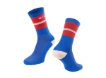 Force Stripe dlouhé ponožky modrá vel. L-XL (EU 42-46)