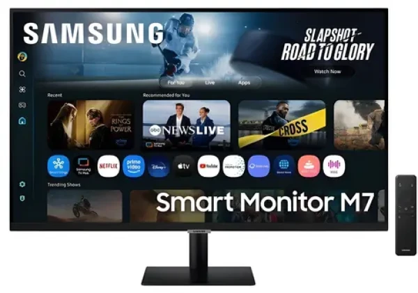 32" Samsung LS32FM702UU černá / Smart monitor / VA / 4K UHD / 60 Hz / Tizen / Wi-Fi / BT / 2x HDMI / repro (LS32FM702UUXEN)