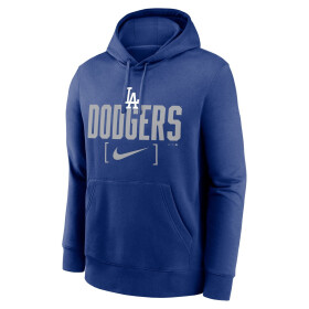 Nike Pánská mikina Los Angeles Dodgers MLB Club Fleece Wordmark Hoodie Velikost: L