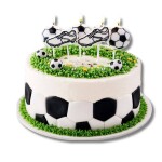 Dortisimo Svíčky Fotbalové míče a kopačky (5 ks)