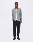 Armedangels Quaasa Stripe Longsleeve Shirt 3653 petrol velvet XL