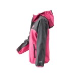Bunda softshellová outdoorová, Pidilidi, PD1113-03, růžová - 116 | 6let