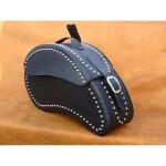 Kožené moto brašny S20 s nýty, 57 x 34 x 18,5cm