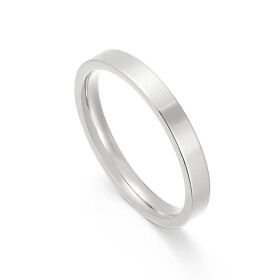 Elenys pánský prsten-3mm-stříbrný Velikost: 9 (EU: 59-60)