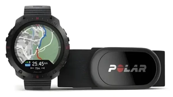 Polar Grit X2 Pro H10 černá / Chytré hodinky / Sada s hrudním pásem H10 / Velikost S/L (GRIT X2 PRO BLK/BLK HR S-L)