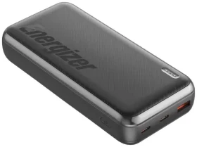 Energizer UE20055PQ powerbanka černá / 20000mAh / 22.5W (20W) / 5V / 3A / 2x USB-C 1x USB-A (UE20055PQ)