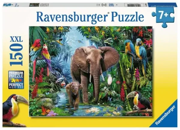 Ravensburger 129010 Safari zvířata 150 dílků