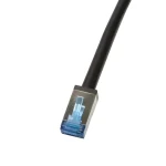LogiLink CAT6a S/FTP 20 m černá / Síťový kabel / RJ-45 / PoE / venkovní (CQ7113S)