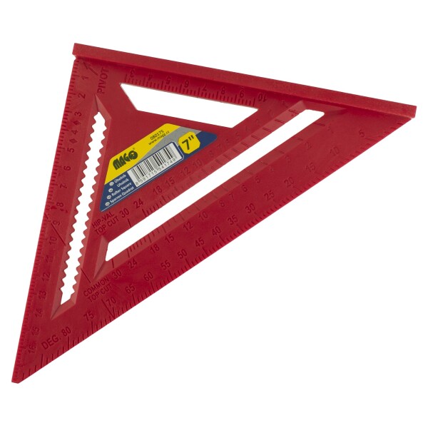 MAGG 080175 Úhelník tesařský, 180mm, plast