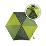 Dětský skládací deštník s magickým efektem, Magic Rain Effect, zelený