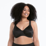 Twin podprsenka s kosticí moldovaná 5490 black - RosaFaia 001 black 85C
