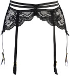 Dámský podvazkový pás V-10712 Černá - Axami černá M-38