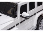 Mamido Dětské elektrické autíčko Mercedes G500 bílé