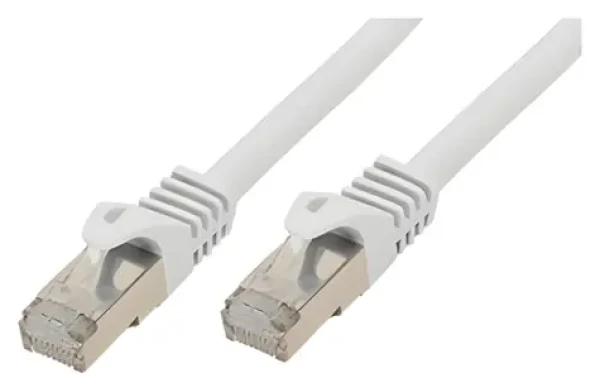 Shiverpeaks Cat7 S/FTP 10m bílá / Patch kabel / LSZH / 600 MHz / pozlacené konektory RJ-45 (BS75520-W)