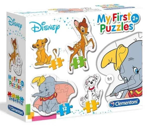 Clementoni PUZZLE Disney mláďátka 4v1
