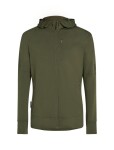 Pánská merino mikina s kapucí ICEBREAKER Mens 260 Quantum IV LS Zip Hoodie, Loden velikost: S