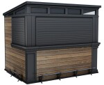 KETER DECO BAR DUO domek - Walnut