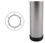 Strong stolová noha nikl satin 820x60 (290682)