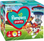 Pampers Pants Paw Patrol 12-17 kg (66ks) / Plenkové kalhotky / Velikost 5 (12-17 kg) (8006540863619)