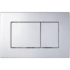 CERANO - Ovládací tlačítko splachování Classic k WC modulu Profi - ABS - chrom CER-476900