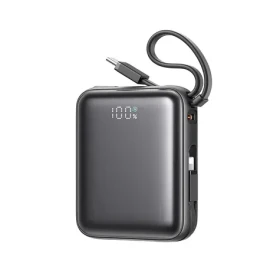 Joyroom JR-PBF27 černá / Powerbanka / 10000mAh / 22.5W / 1x USB-C / 1x Lightning + 1 USB-C kabel (6956116745127)