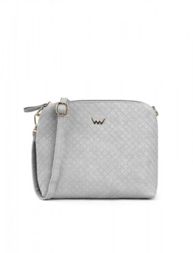 Crossbody kabelka na zip VUCH Coalie Diamond Grey, šedá