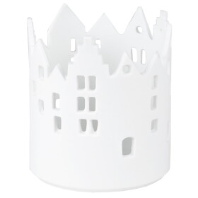 Räder Porcelánový svícen City Light 9 cm, bílá barva, porcelán