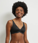 Dámská podprsenka s kosticí DIM TRIANGLE BODY TOUCH BRA - DIM - černá 75 C