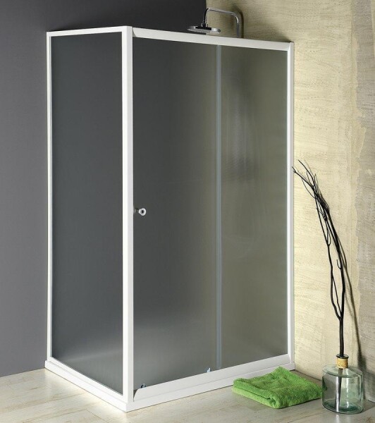 AQUALINE - AMADEO obdélníkový sprchový kout 1100x900 L/P varianta, sklo Brick BTS110BTP90